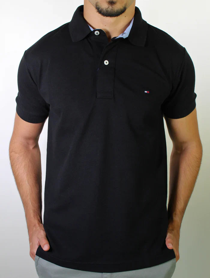 Kit 5 Camisas Gola Polo Tommy Hilfiger